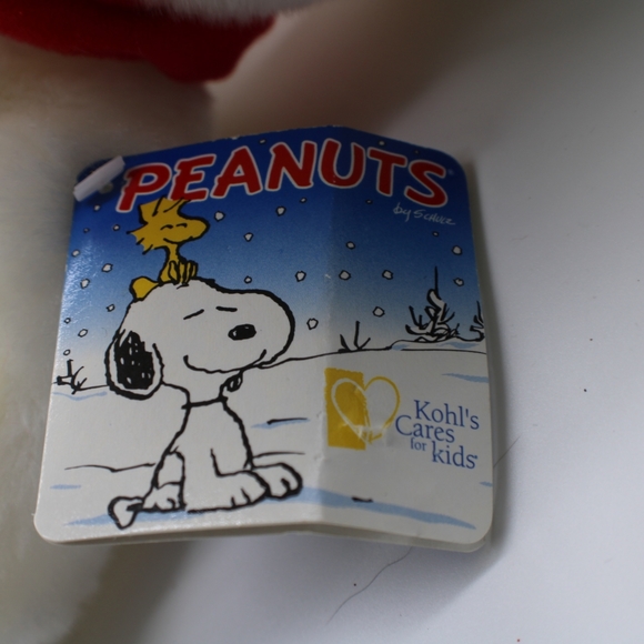 Preowned Peanuts Gang Snoopy & Charlie Brown Plush, Kohls Cares, Original Tags - Picture 9 of 11